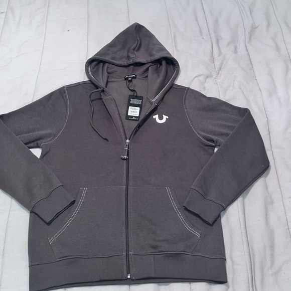 True Religion Other - True religion Logo Seal Zip Hoodie